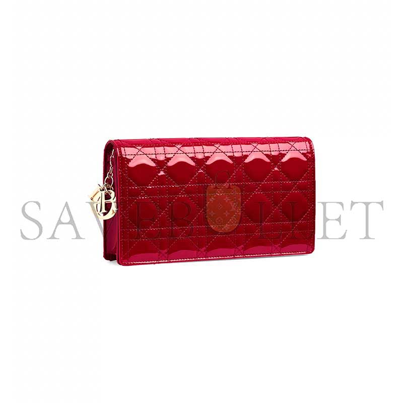 DIOR LADY DIOR POUCH WITH CHAIN S0204OVRB_M323 (22*13*5cm)